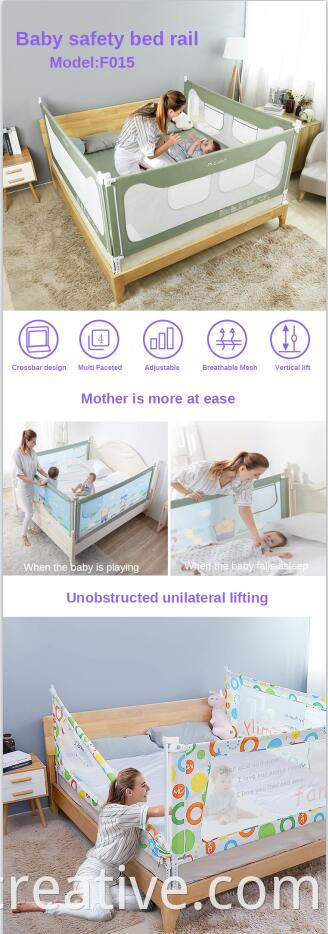 baby safety bed rail